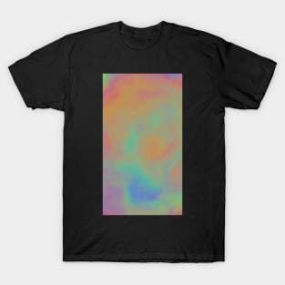 Swirled Colorful clouds T-Shirt